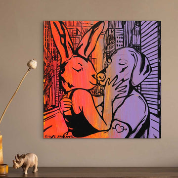 Hot Kiss (Original Painting)