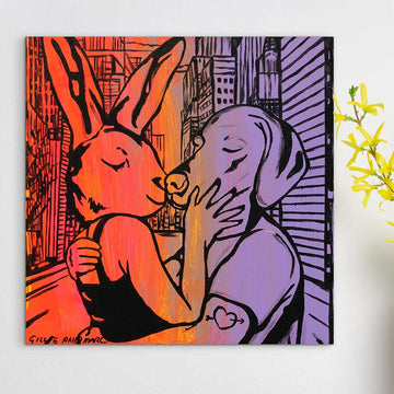 Hot Kiss (Original Painting)