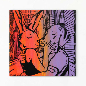 Hot Kiss (Original Painting)