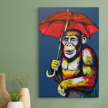 I Love The Rain (Original Painting)