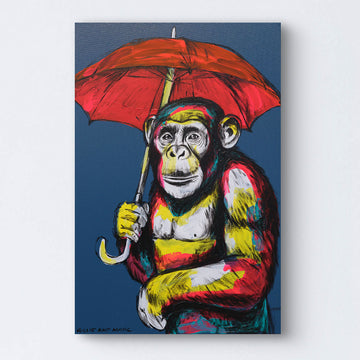 I Love The Rain (Original Painting)