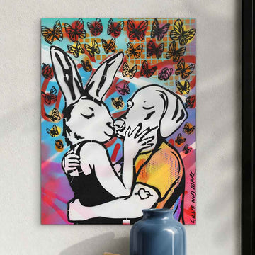 I will always Kiss you back (Original Painting)