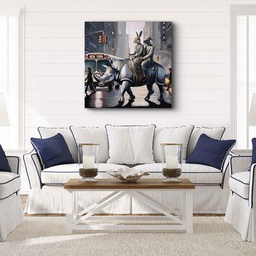 In Love in New York (Original Painting)