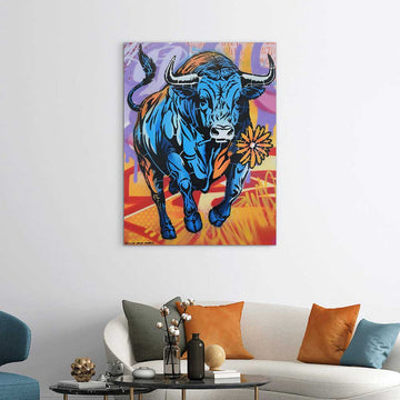 Inspirational Bull (Original Painting)