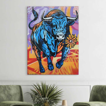Inspirational Bull (Original Painting)