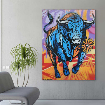 Inspirational Bull (Original Painting)