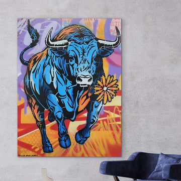 Inspirational Bull (Original Painting)