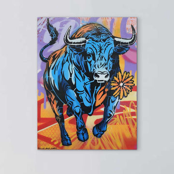 Inspirational Bull (Original Painting)