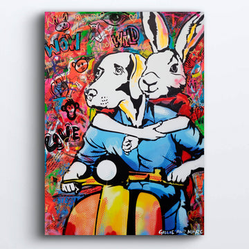 It Takes Two to Tango (Original Painting)