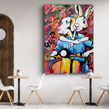 It Takes Two to Tango (Original Painting)