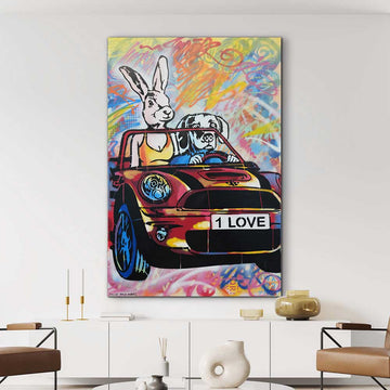 It Was a Non-Stop Ride All the Way (Original Painting)