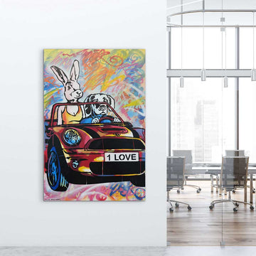 It Was a Non-Stop Ride All the Way (Original Painting)