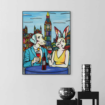 It’s Wine O’Clock (Original Painting)