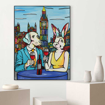 It’s Wine O’Clock (Original Painting)