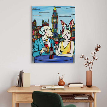 It’s Wine O’Clock (Original Painting)