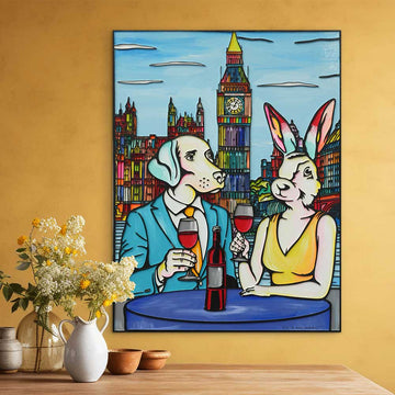 It’s Wine O’Clock (Original Painting)