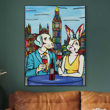 It’s Wine O’Clock (Original Painting)