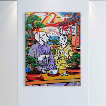Japan Taught Them What the World Had Forgotten (Original Painting)