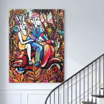 Jungle Riders (Original Painting)