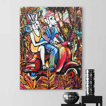 Jungle Riders (Original Painting)