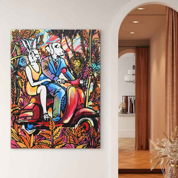 Jungle Riders (Original Painting)