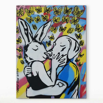 Kiss Me Again (Original Painting)