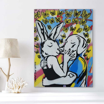 Kiss Me Again (Original Painting)