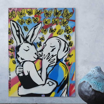 Kiss Me Again (Original Painting)