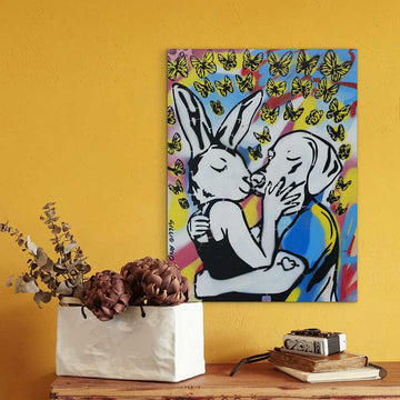 Kiss Me Again (Original Painting)