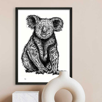 Koala Lives Forever (Giclee Canvas Print)