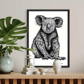Koala Lives Forever (Giclee Canvas Print)