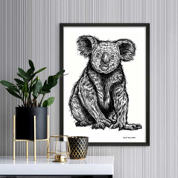 Koala Lives Forever (Giclee Canvas Print)