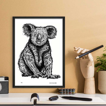 Koala Lives Forever (Giclee Canvas Print)