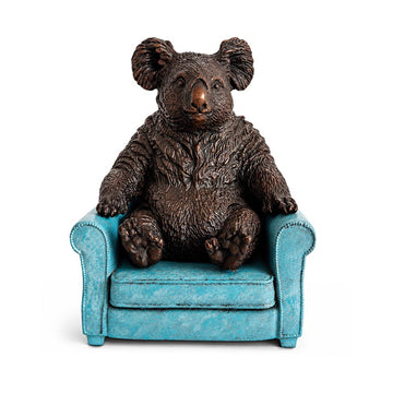 Koala Was Invited to Stay (Bronze Sculpture, Small)