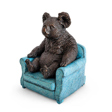 Koala Was Invited to Stay (Bronze Sculpture, Small)