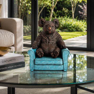 Koala Was Invited to Stay (Bronze Sculpture, Small)