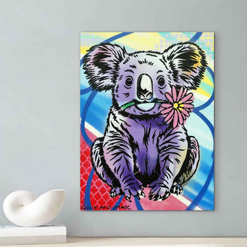 Koalas Are Joyful (Original Painting)