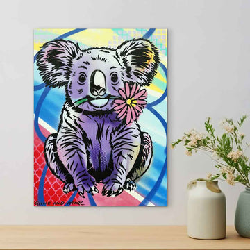 Koalas Are Joyful (Original Painting)