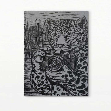 Leopard In New York (Original Painting)