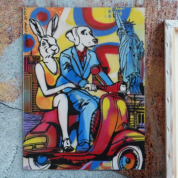 Liberty And Love (Original Painting)
