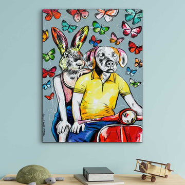 Life Is Colourful (Original Painting)