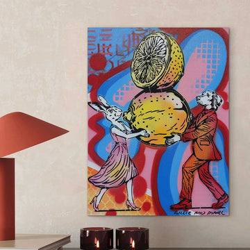 Life Is Lemons (Original Painting)
