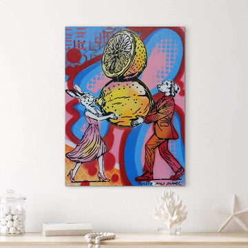 Life Is Lemons (Original Painting)