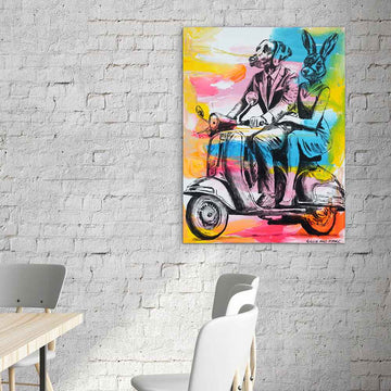 Life Is Perfect Because We Have Each Other (Original Painting)