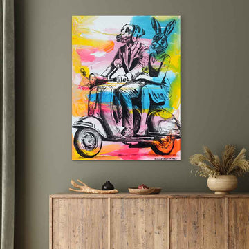 Life Is Perfect Because We Have Each Other (Original Painting)