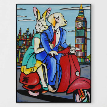 London Calling, Today (Original Painting)