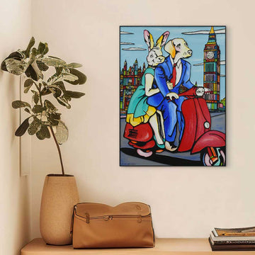 London Calling, Today (Original Painting)