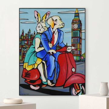 London Calling, Today (Original Painting)