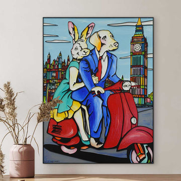 London Calling, Today (Original Painting)