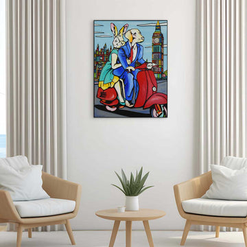 London Calling, Today (Original Painting)